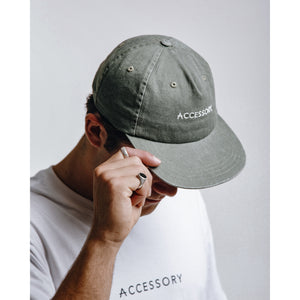 The Accessory Label - Khaki Staple Cap